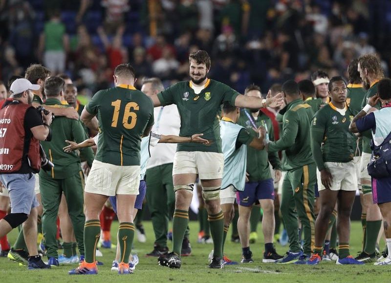 Boks into Rugby World Cup final v England | Sports News Australia