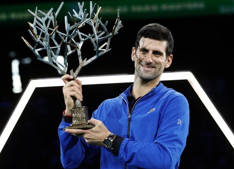 Djokovic eases to fifth Paris Masters win Sports News Australia